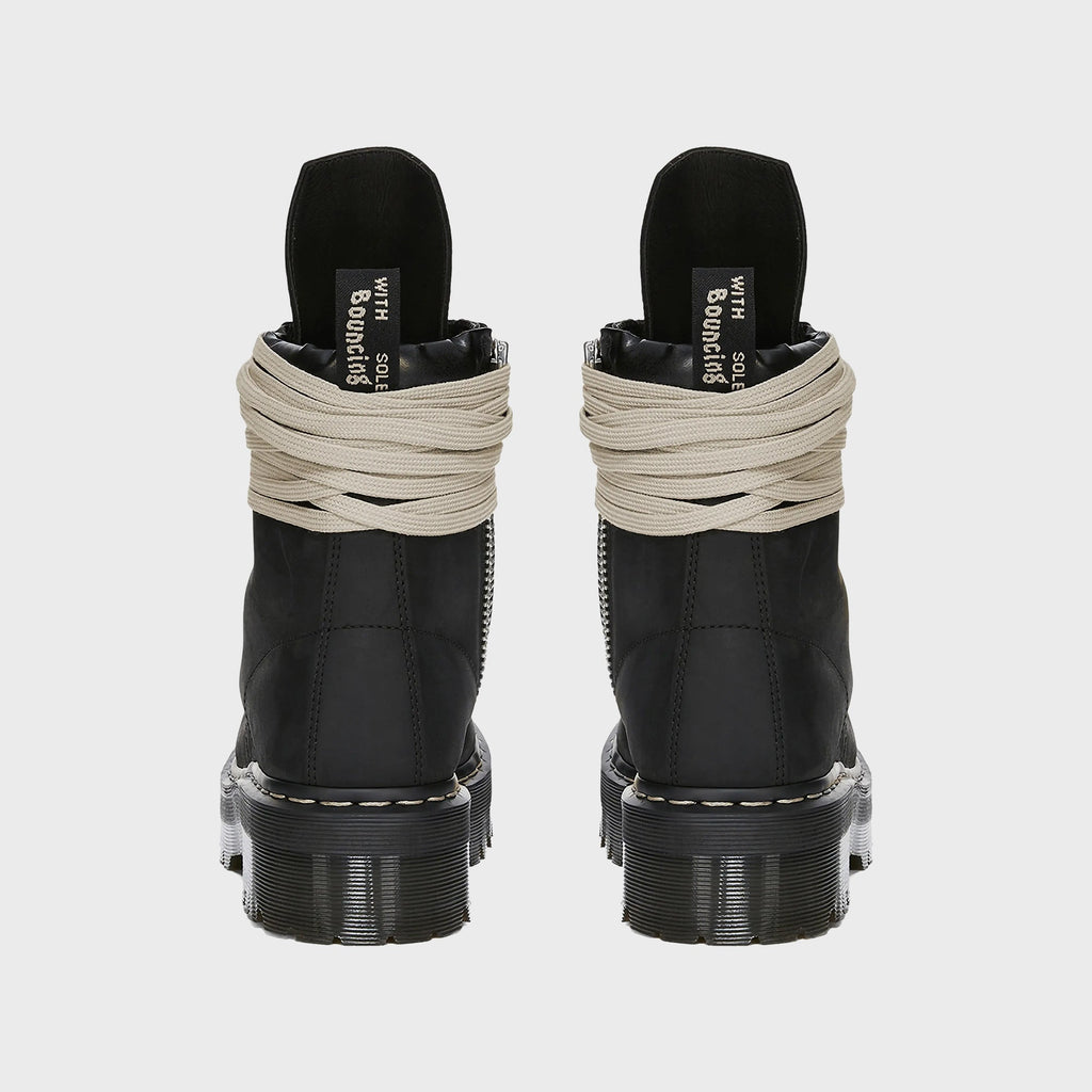 Dr. Martens x Rick Owens Quad Sole Steel Toe Boot - Black