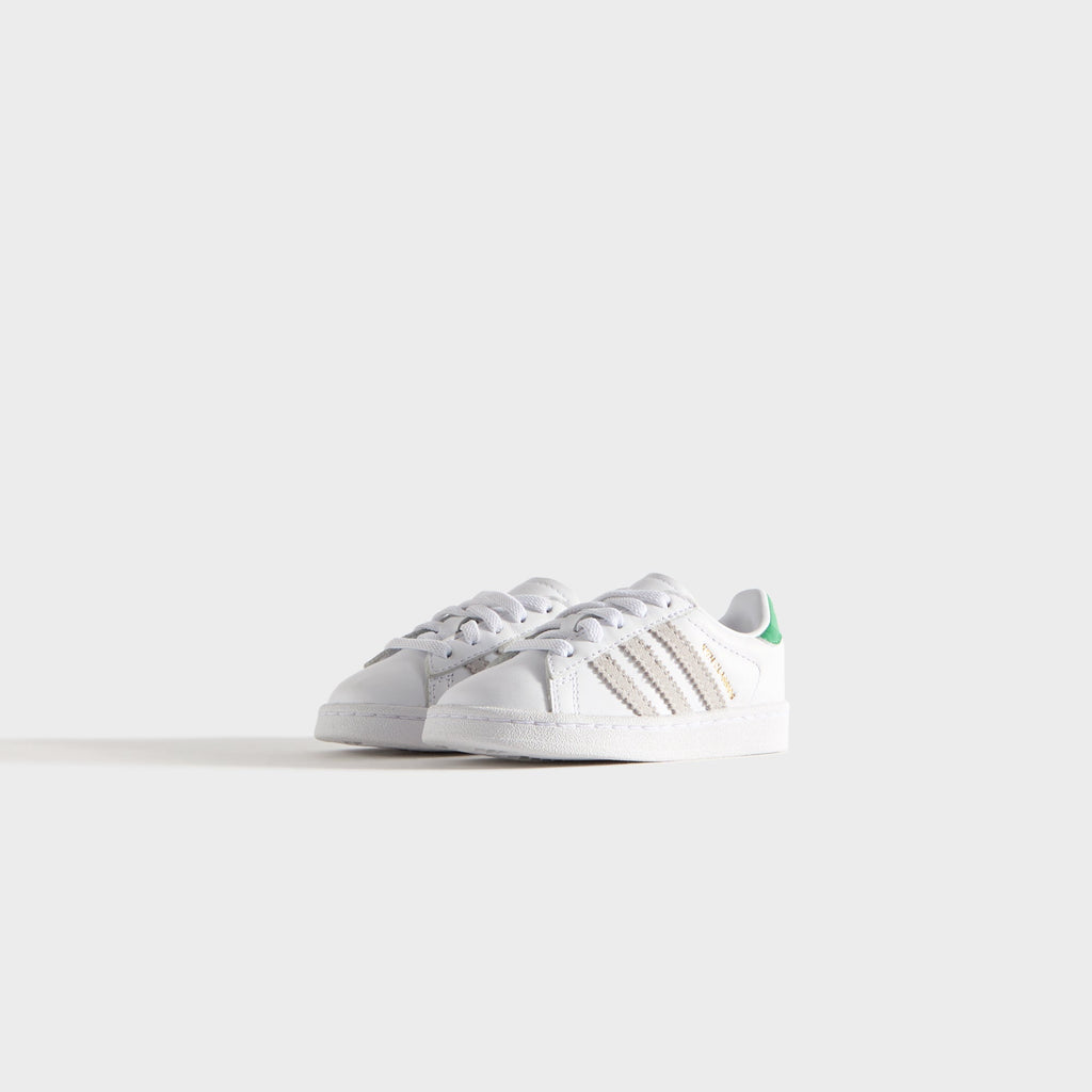 Kith Kids Classics for adidas Originals TD Campus 80s - White / Fairway Green