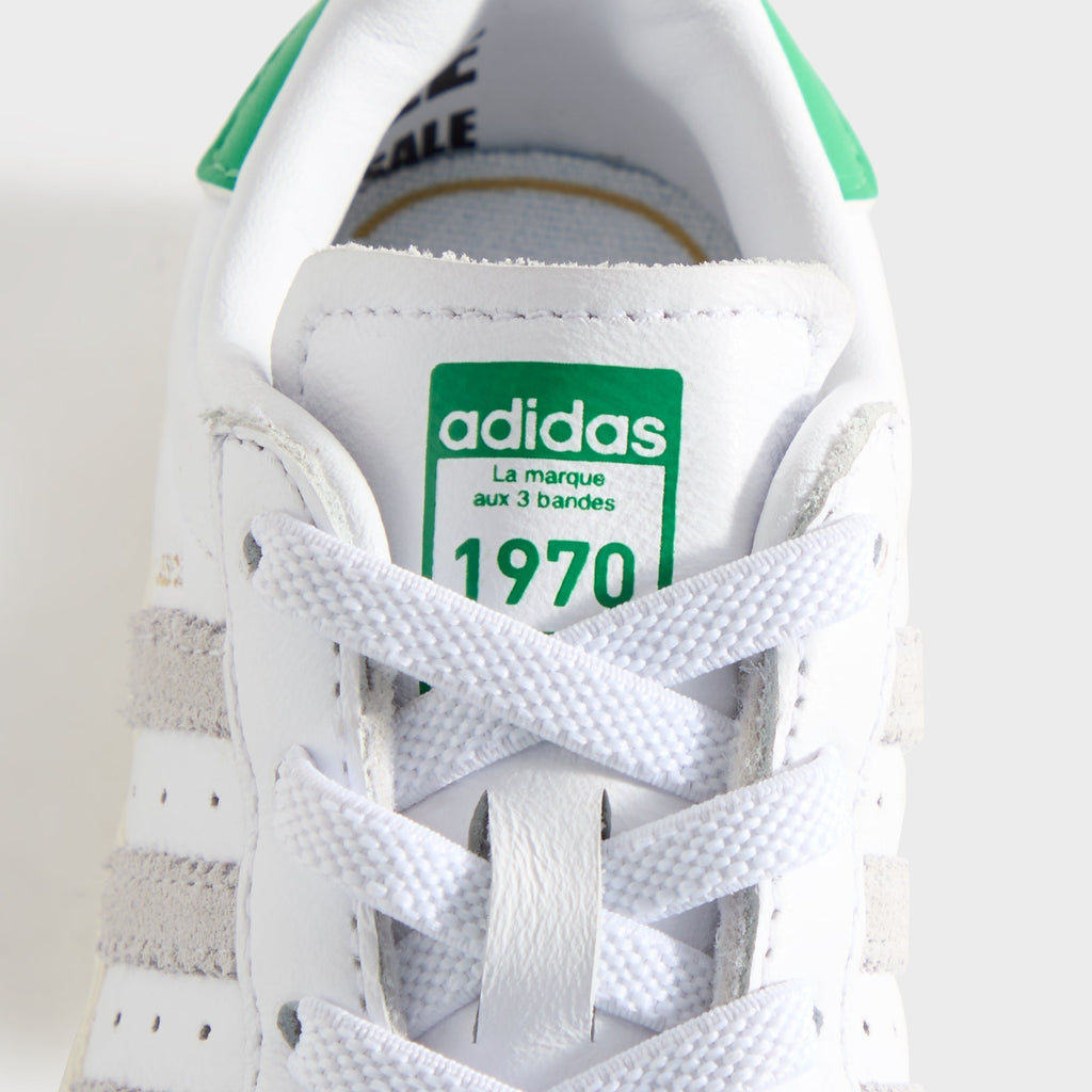 Kith Kids Classics for adidas Originals TD Superstar - White / Fairway Green