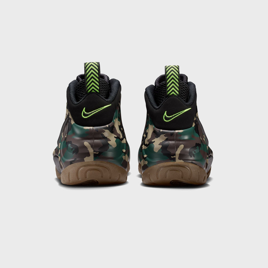 Nike Air Foamposite Pro - Black / Voltage Green / Gum Dark Brown