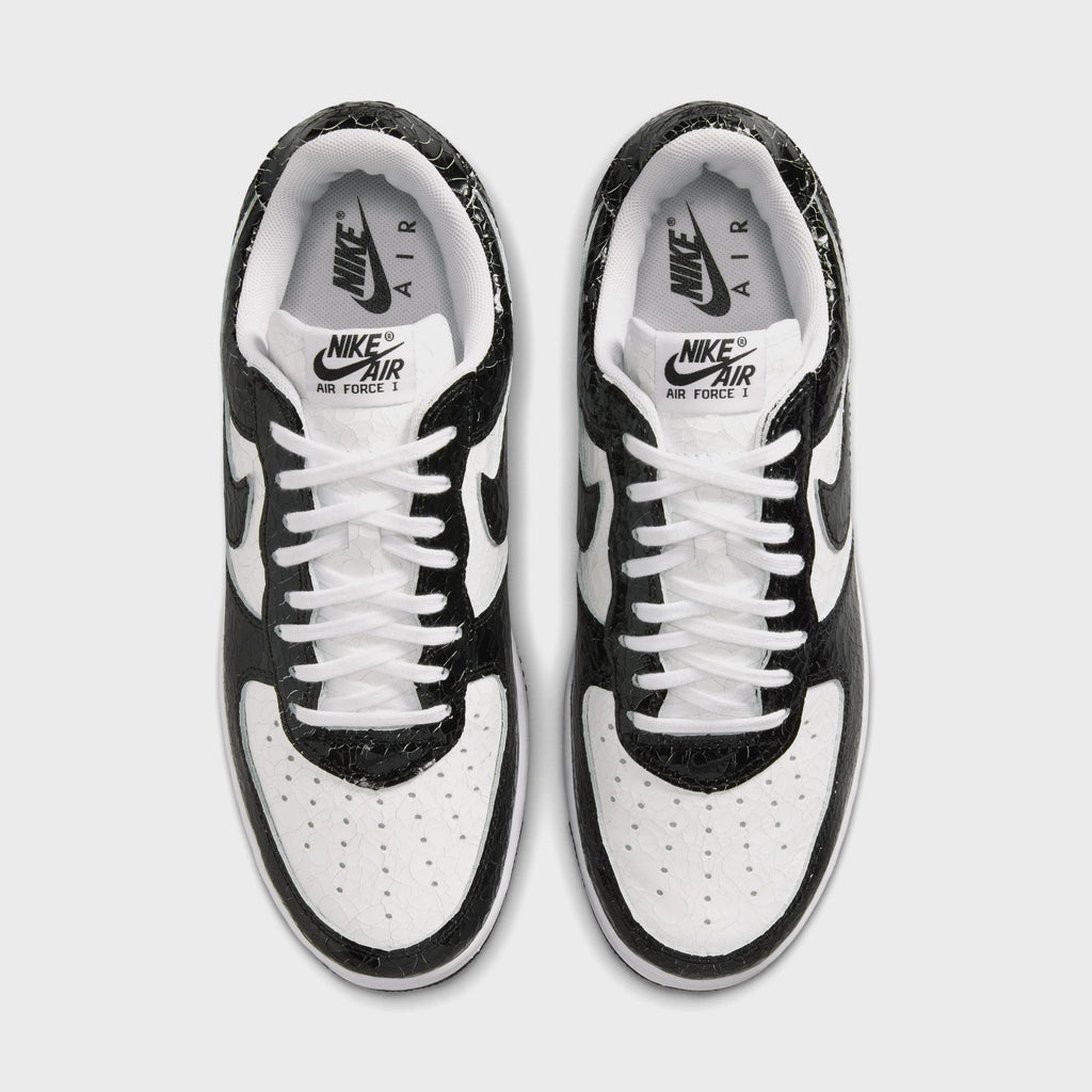 Nike Air Force 1 '01 Cracked Leather - Black / White