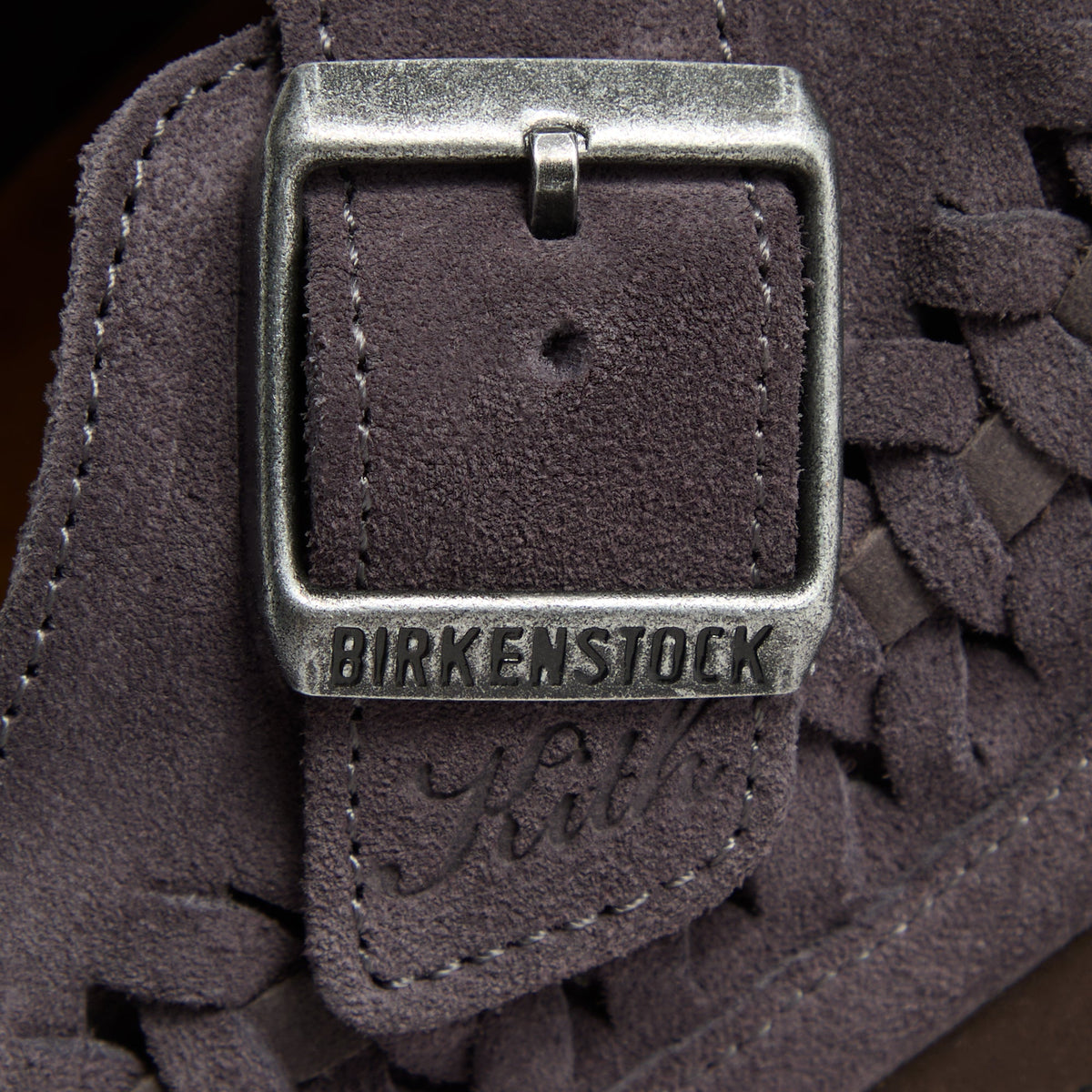 Kith for Birkenstock Boston Braided - Rabbit Grey