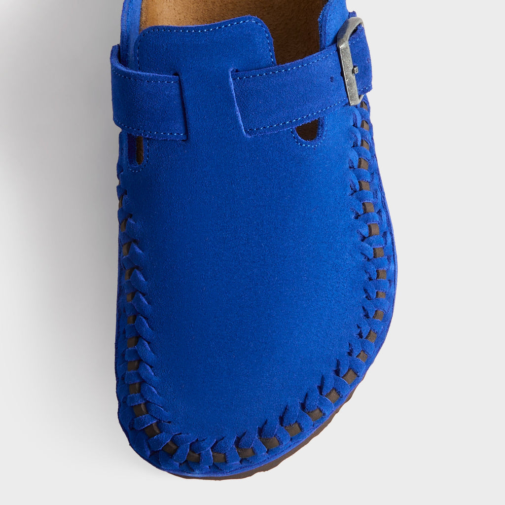 Kith for Birkenstock Boston Braided - Ultra Blue