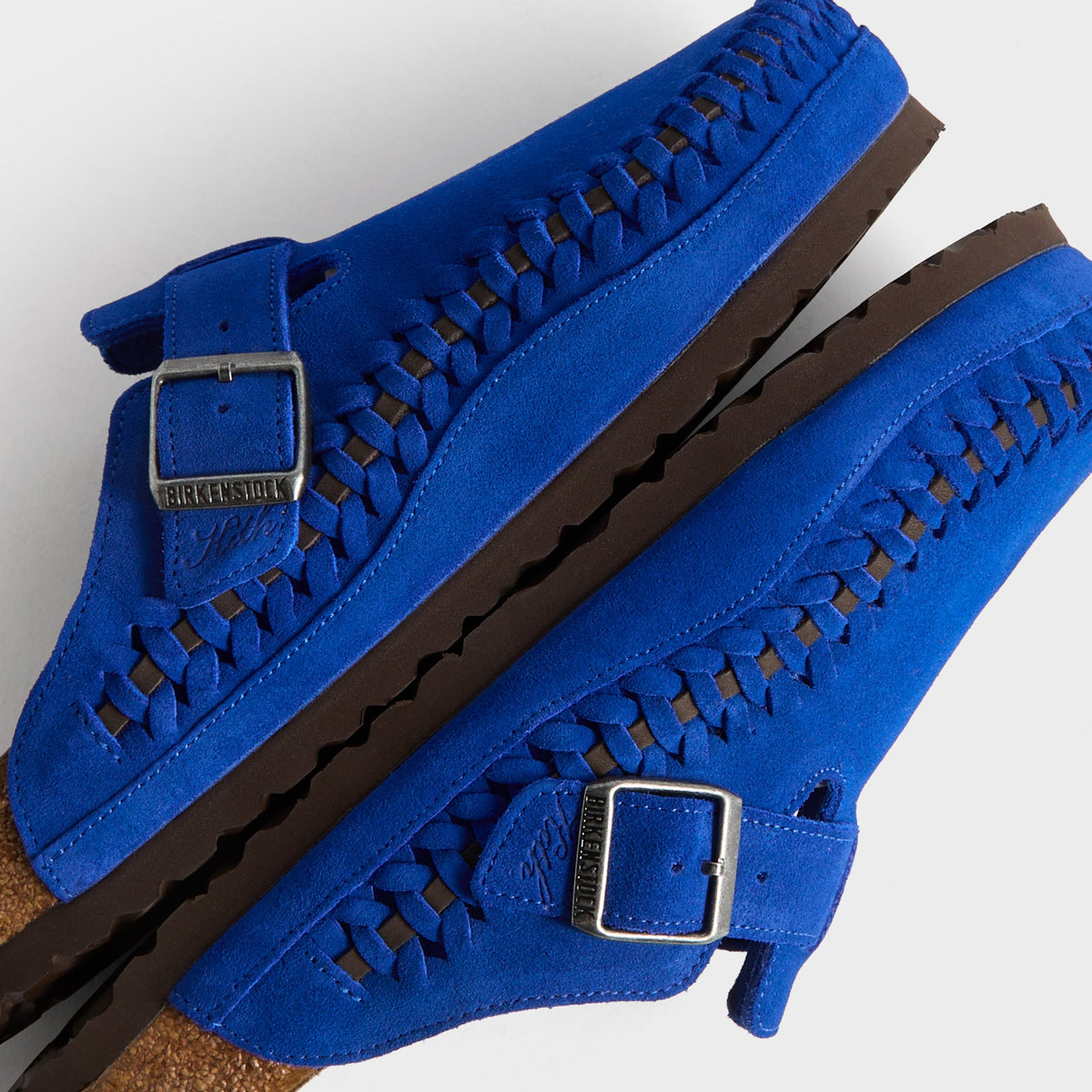 Kith for Birkenstock Boston Braided - Ultra Blue
