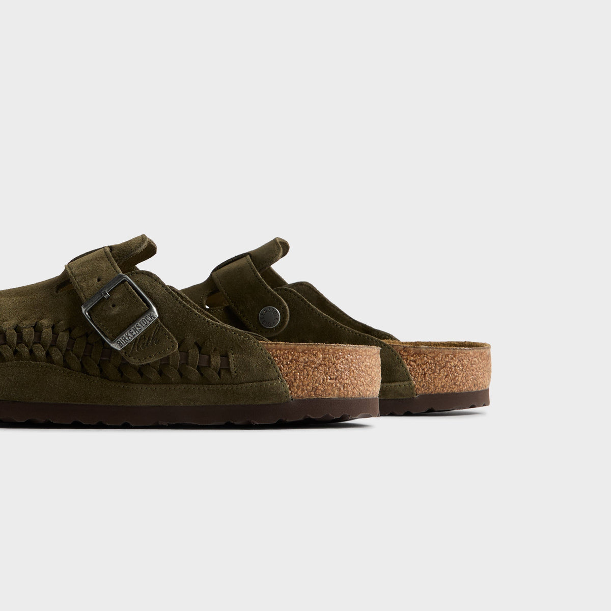 Kith for Birkenstock Boston Braided - Thyme