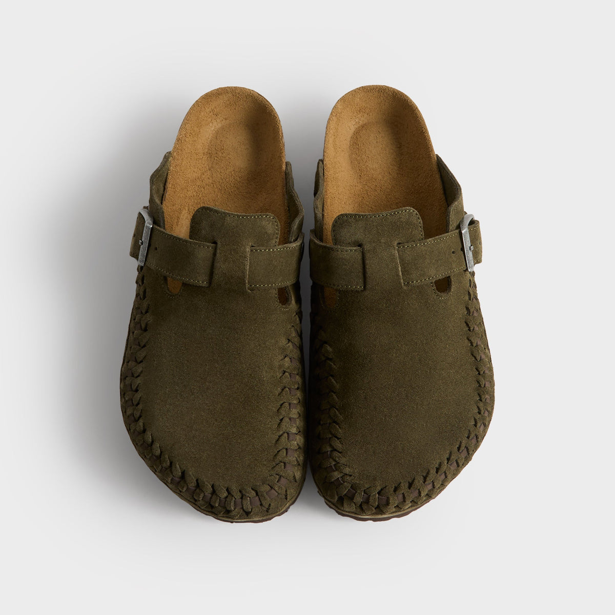 Kith for Birkenstock Boston Braided - Thyme