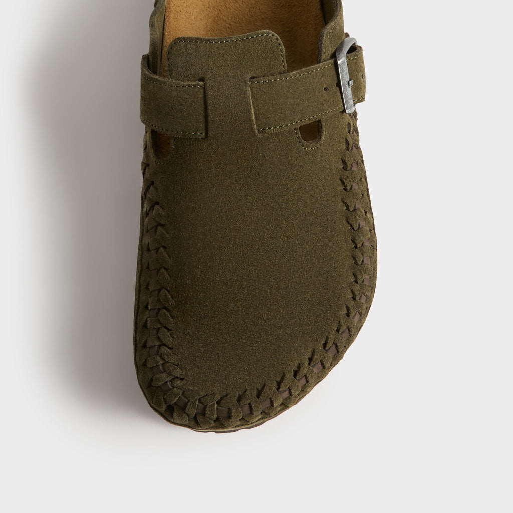 Kith for Birkenstock WMNS Boston Braided - Thyme
