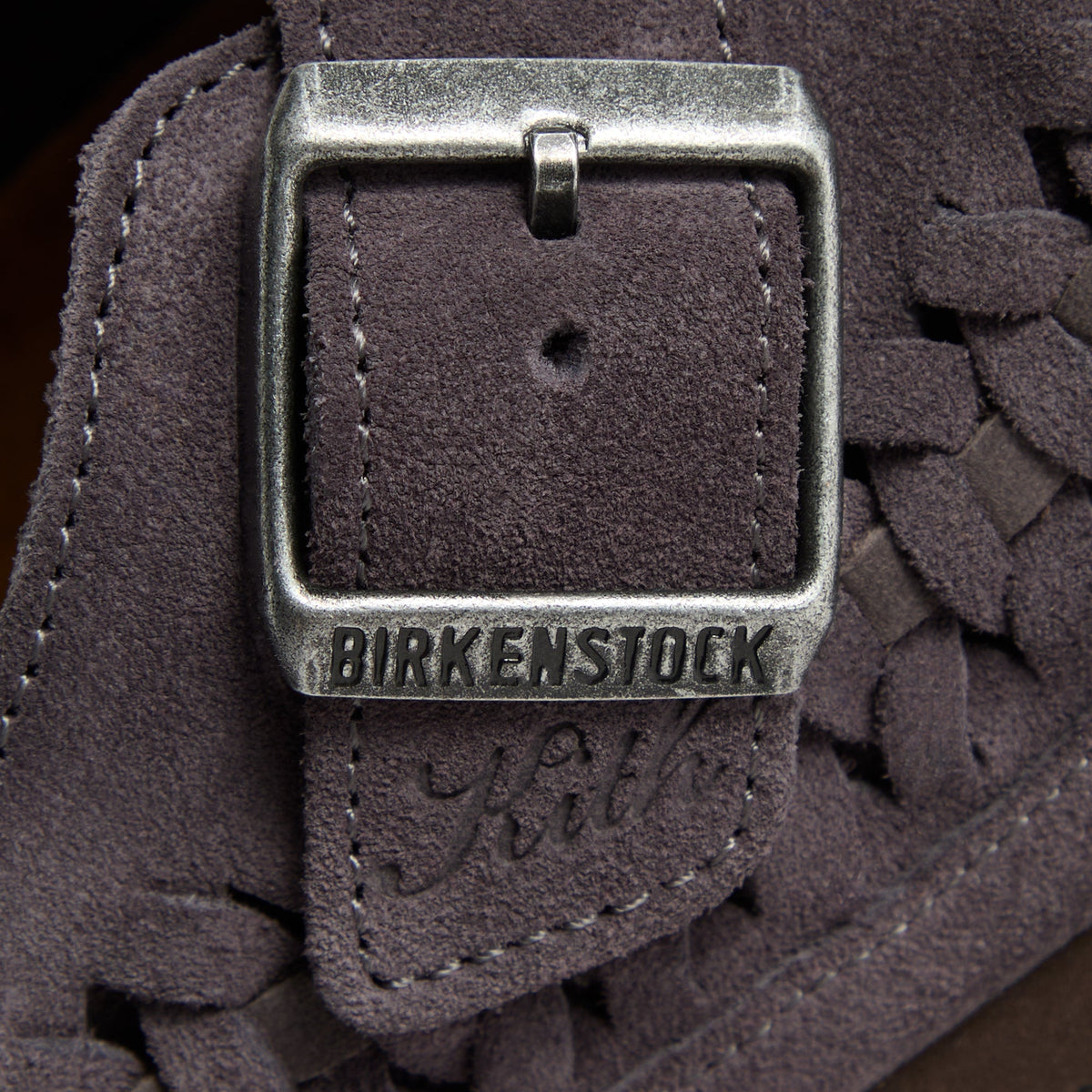 Kith for Birkenstock WMNS Boston Braided - Rabbit Grey