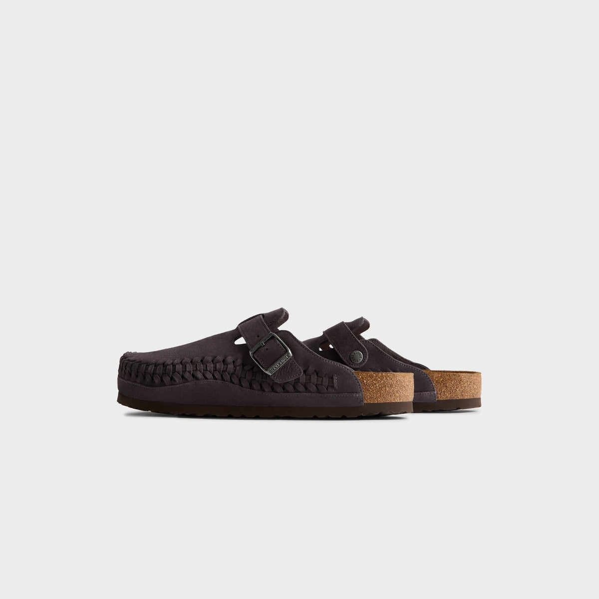 Kith for Birkenstock WMNS Boston Braided - Rabbit Grey