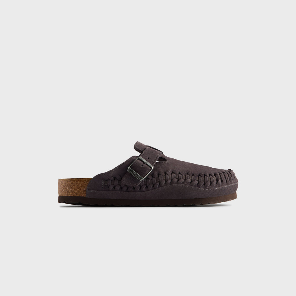 Kith for Birkenstock WMNS Boston Braided - Rabbit Grey