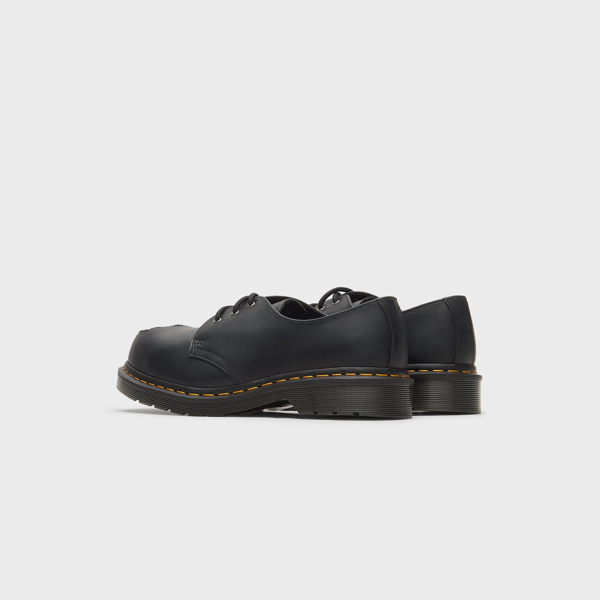 Dr. Martens 1461 Metal Toe Leather Shoe - Black