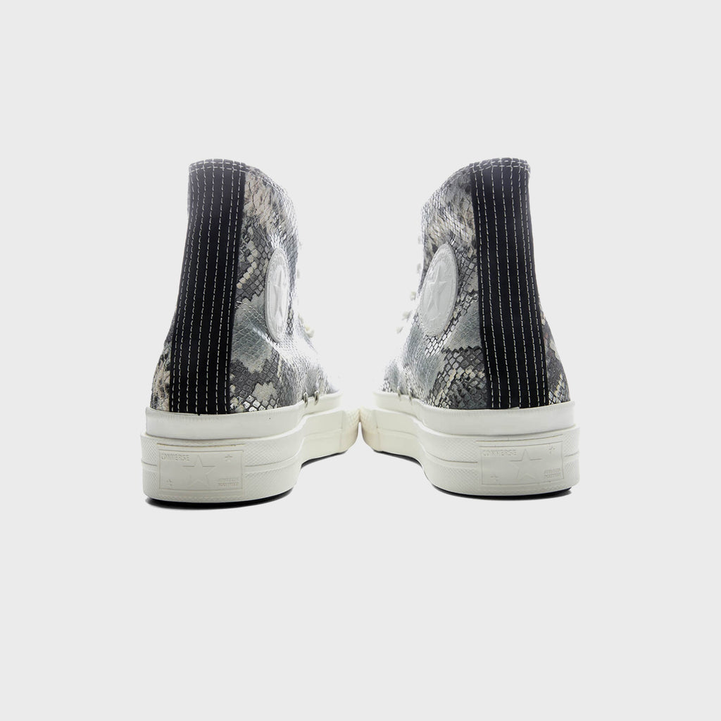 Converse First String Chuck Taylor All Star - Silver / Snow White / Black