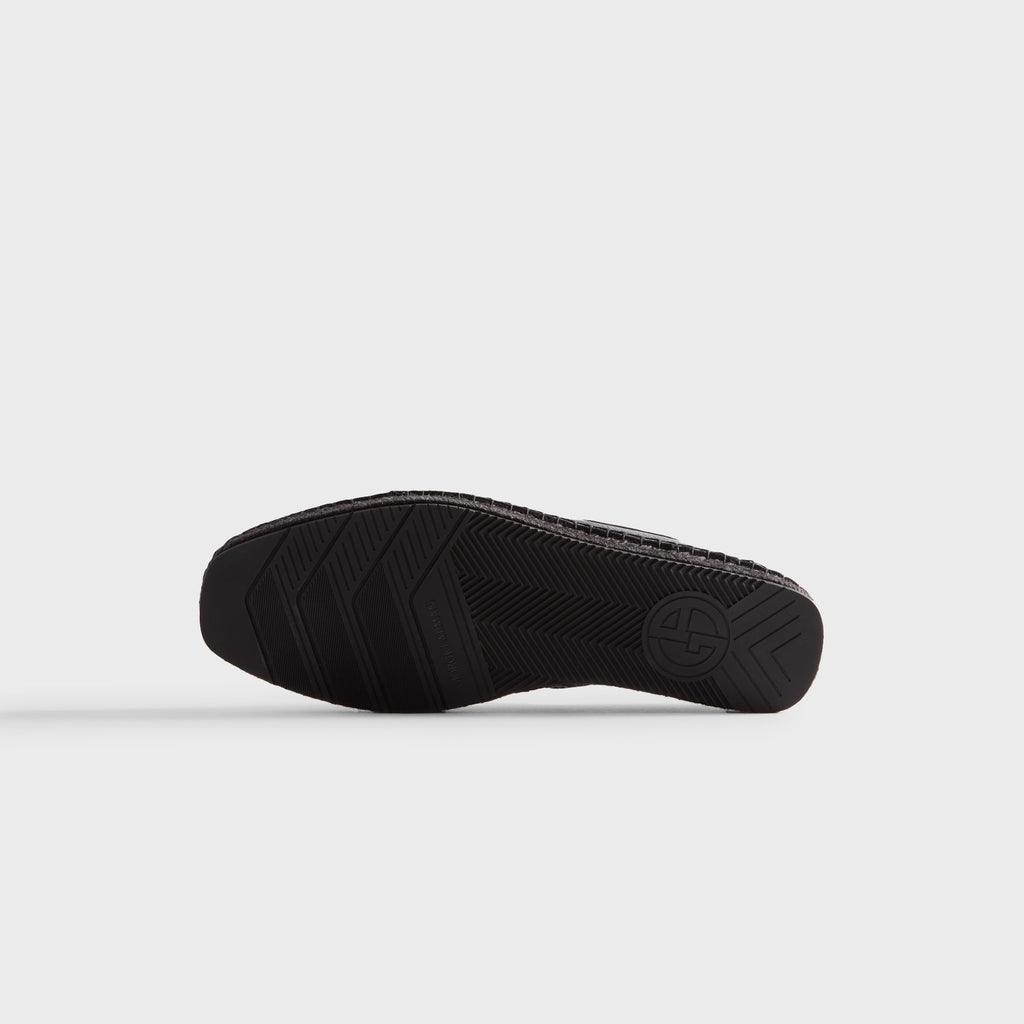Giorgio Armani & Kith Espadrilla - Deer Black
