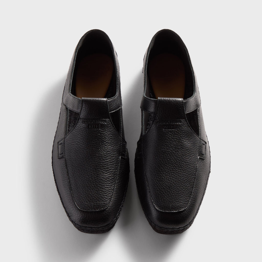 Giorgio Armani & Kith Espadrilla - Deer Black