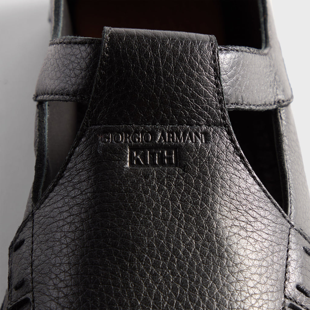 Giorgio Armani & Kith Espadrilla - Deer Black