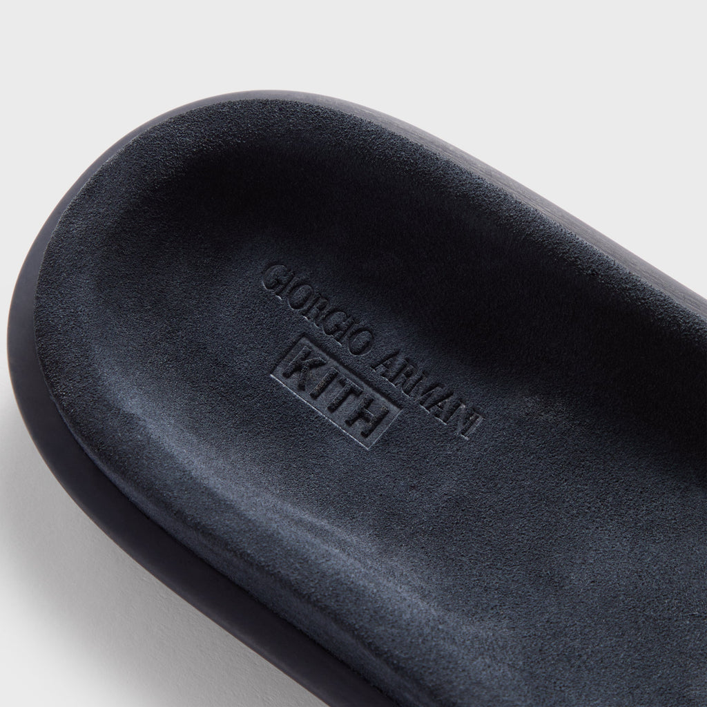 Giorgio Armani & Kith Suede Slides - Tempesta