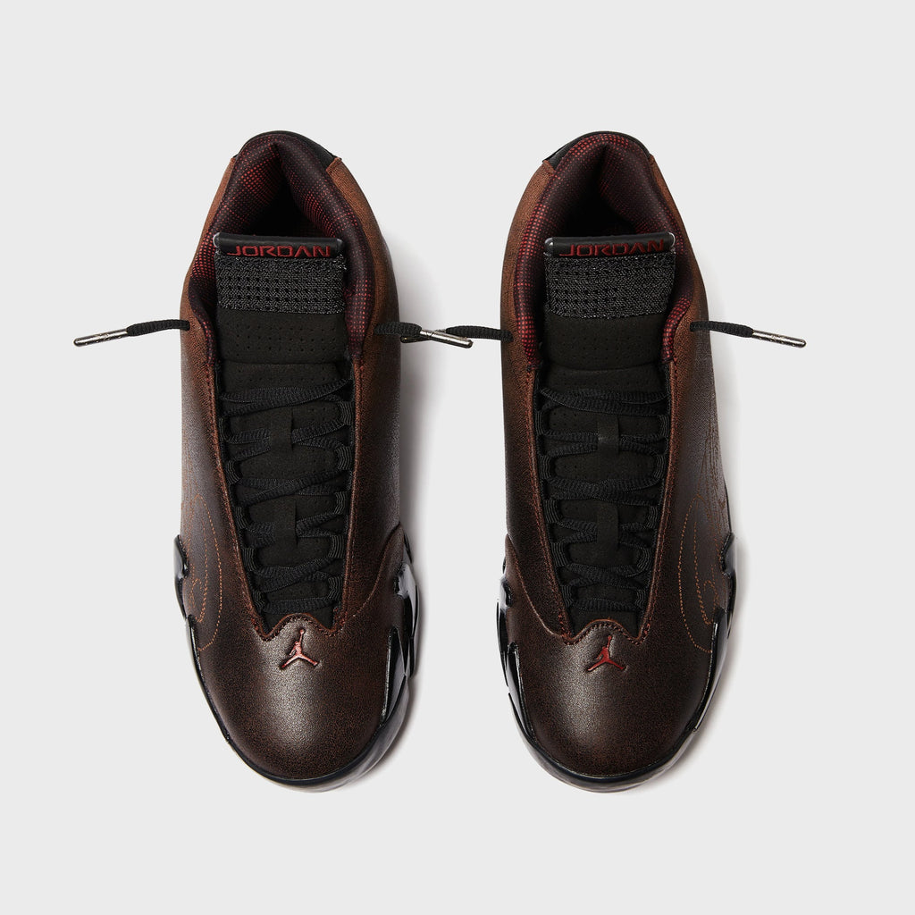 Jordan x Mowalola Air Jordan 14 Retro - Black / Burnt Red