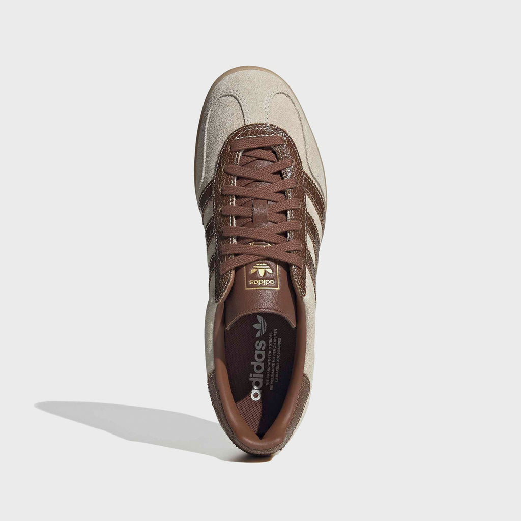 adidas Gazelle Indoor - Off White / Preloved Brown / Gum