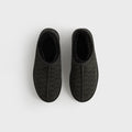 Kith Monogram Shearling Slippers - Black