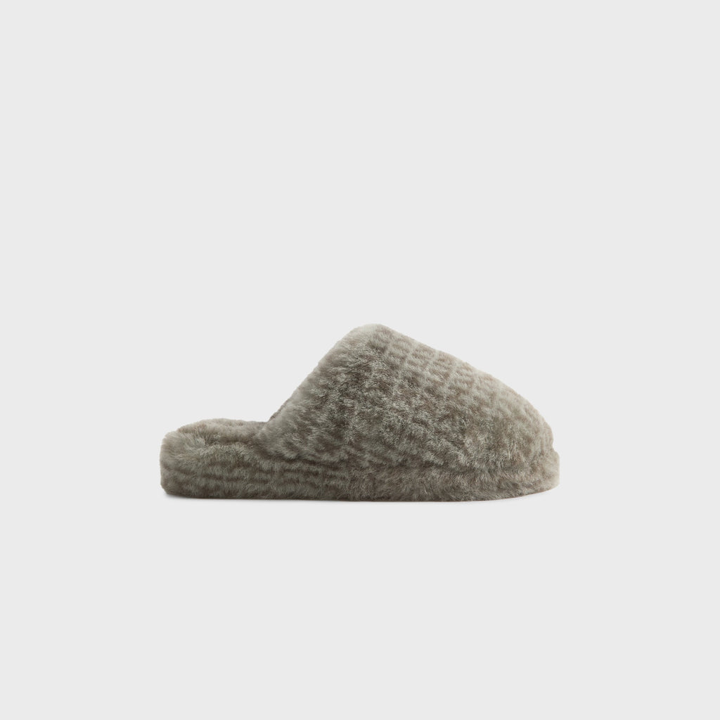 Kith Women Monogram Shearling Slippers - Palais