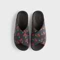 Kith Women Cherry Criss Cross Slides - Black