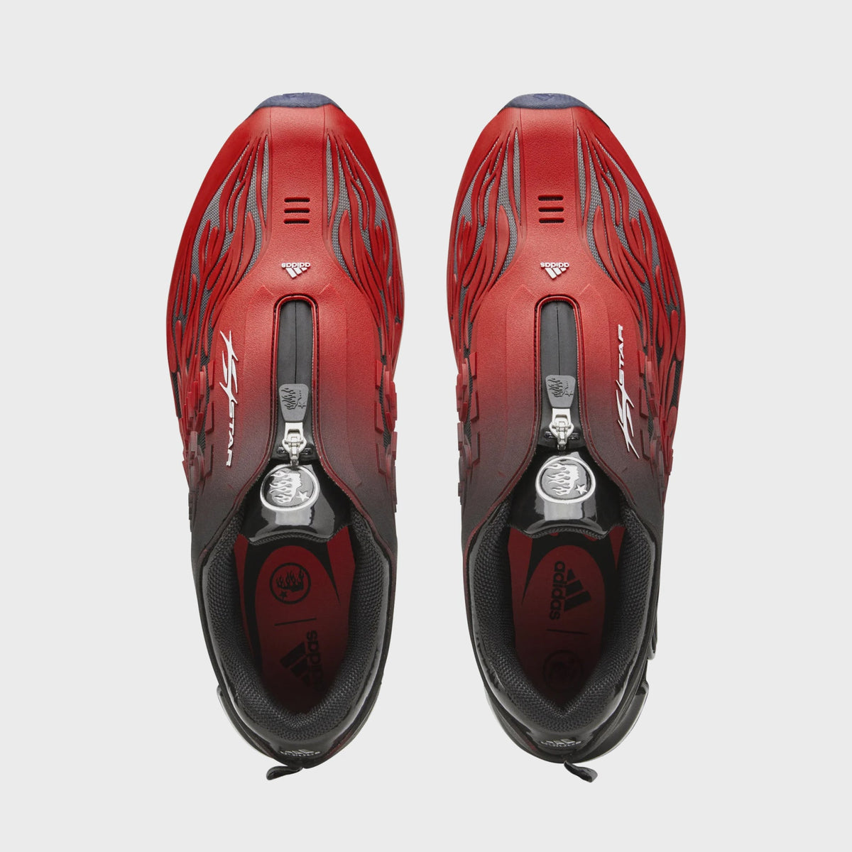 adidas x HELLSTAR Megaride S2 - Cloud White / Bright Red / Core Black