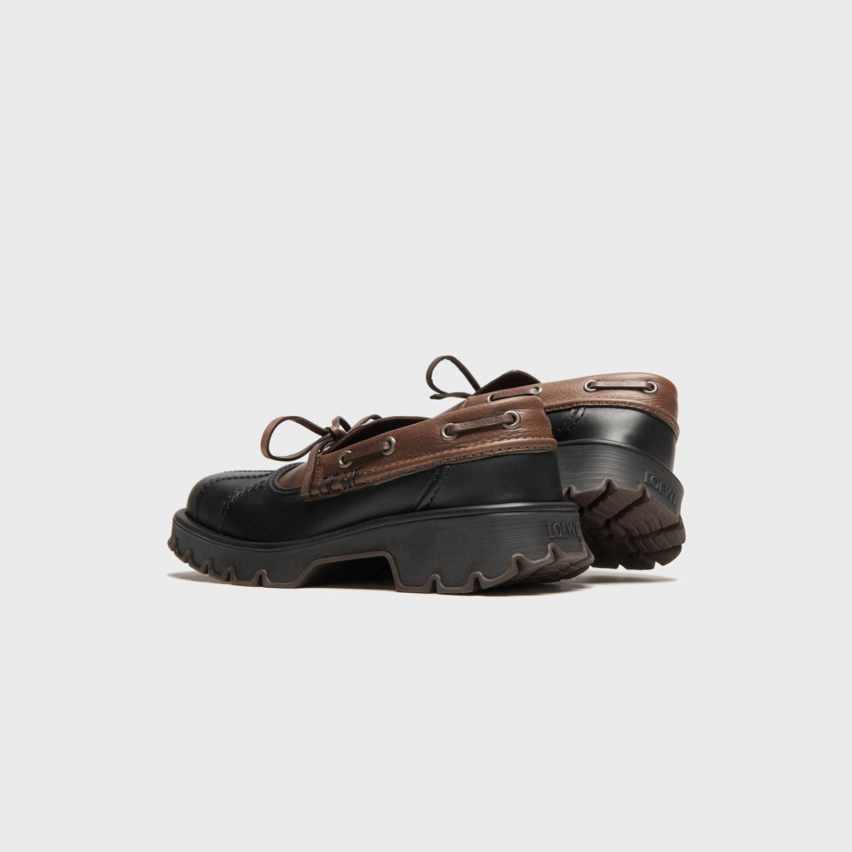 Loewe Bobby Derby - Black / Cacao