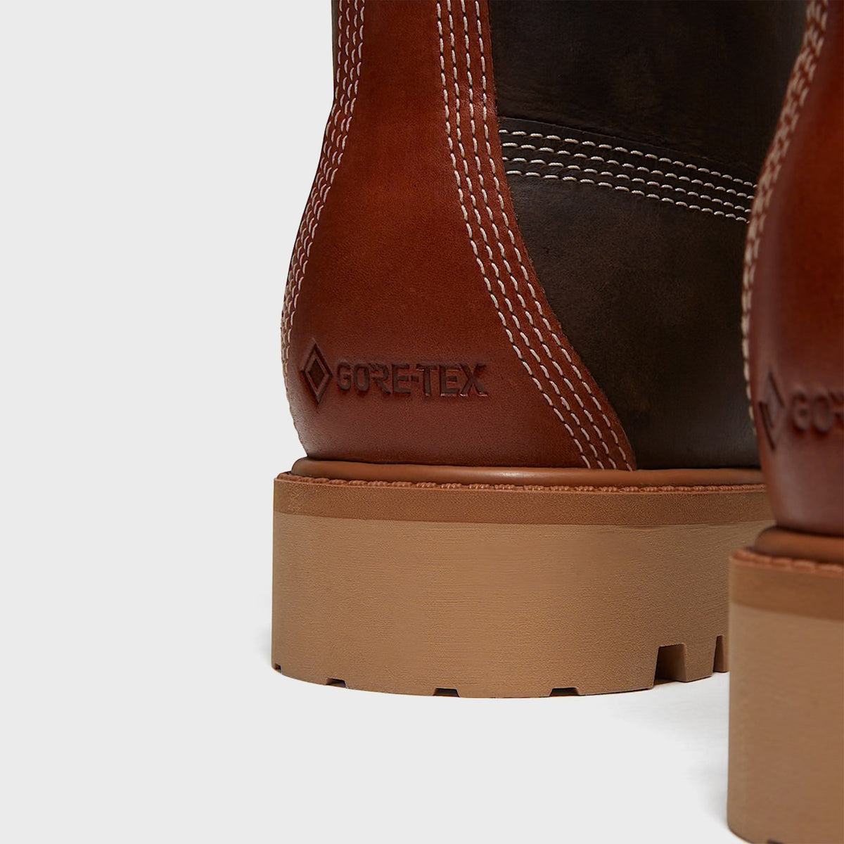 Timberland Heritage 6-Inch Boot with GORE-TEX Membrane - Dark Brown Full-Grain