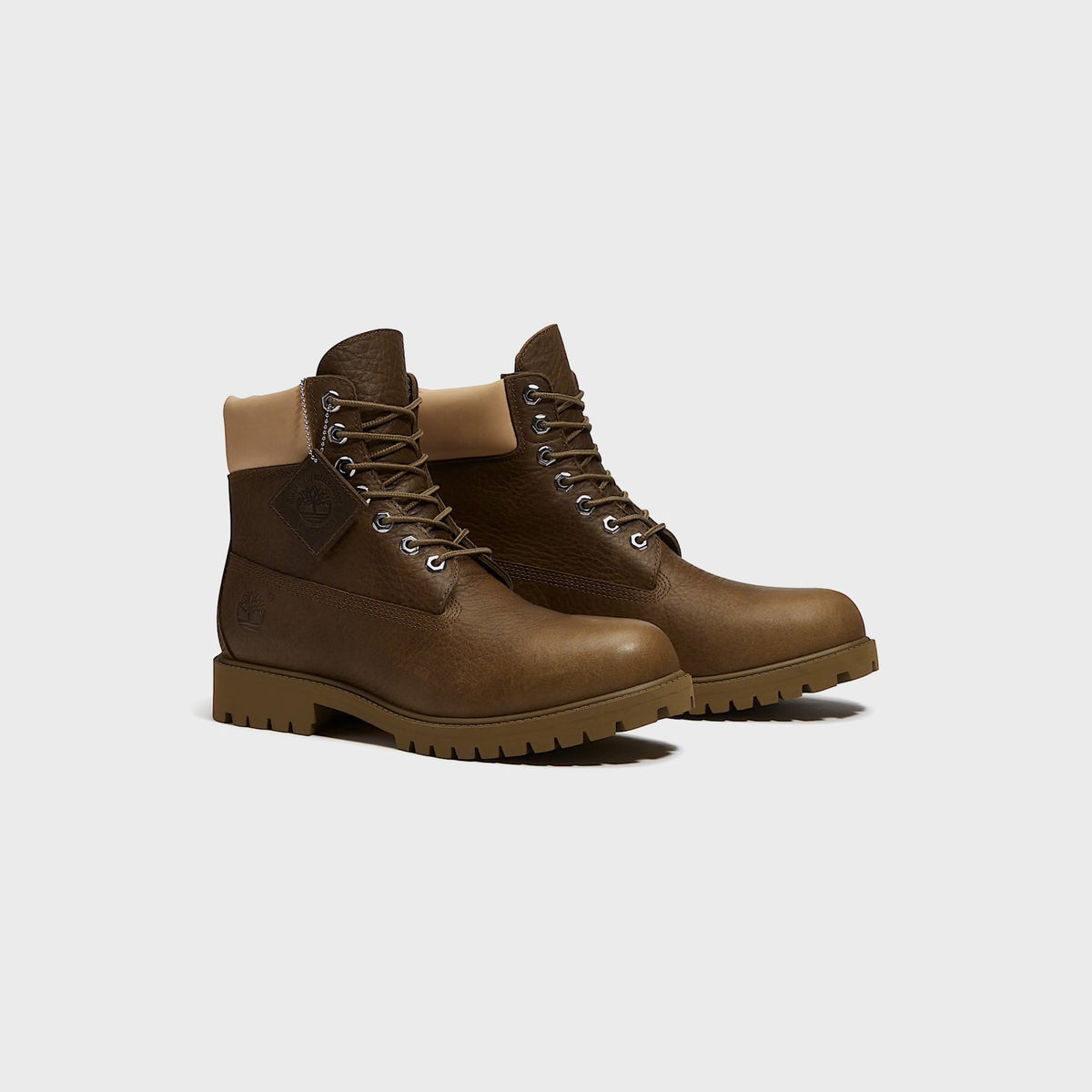 Timberland Heritage 6-Inch Boot with GORE-TEX Membrane - Olive Full-Grain