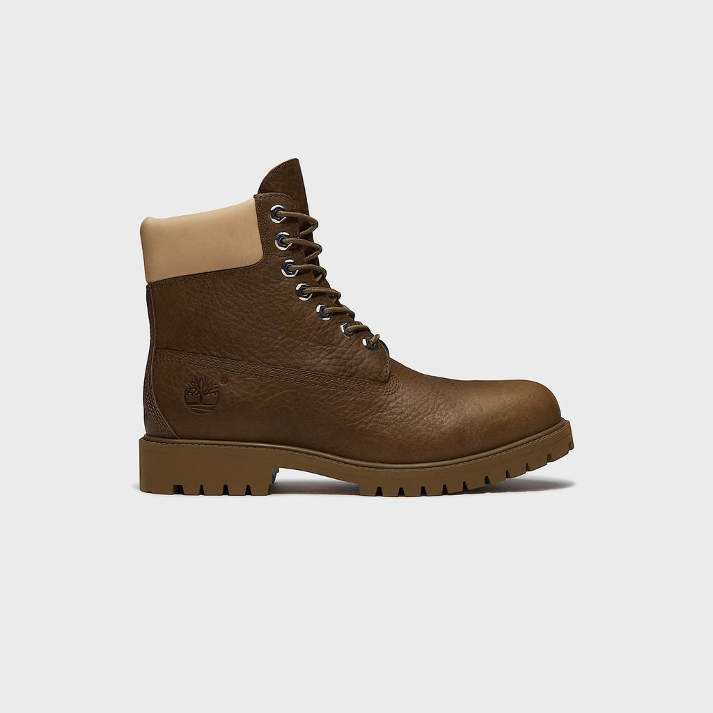 Timberland Heritage 6-Inch Boot with GORE-TEX Membrane - Olive Full-Grain