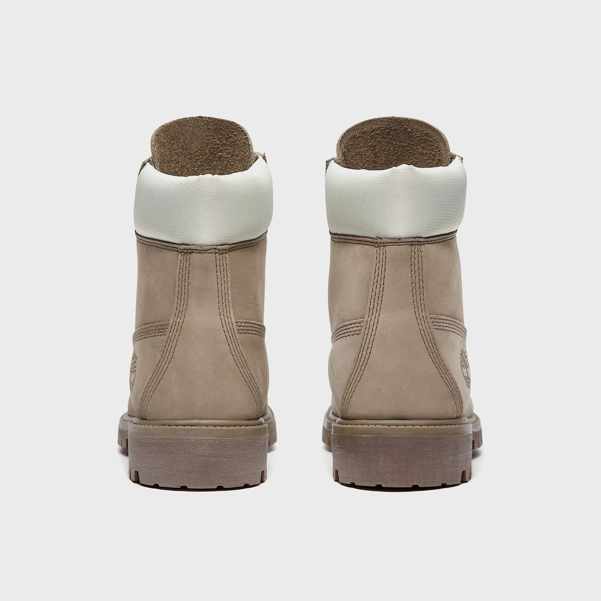 Timberland Premium 6-Inch Waterproof Boot - Grey Nubuck / Light Green