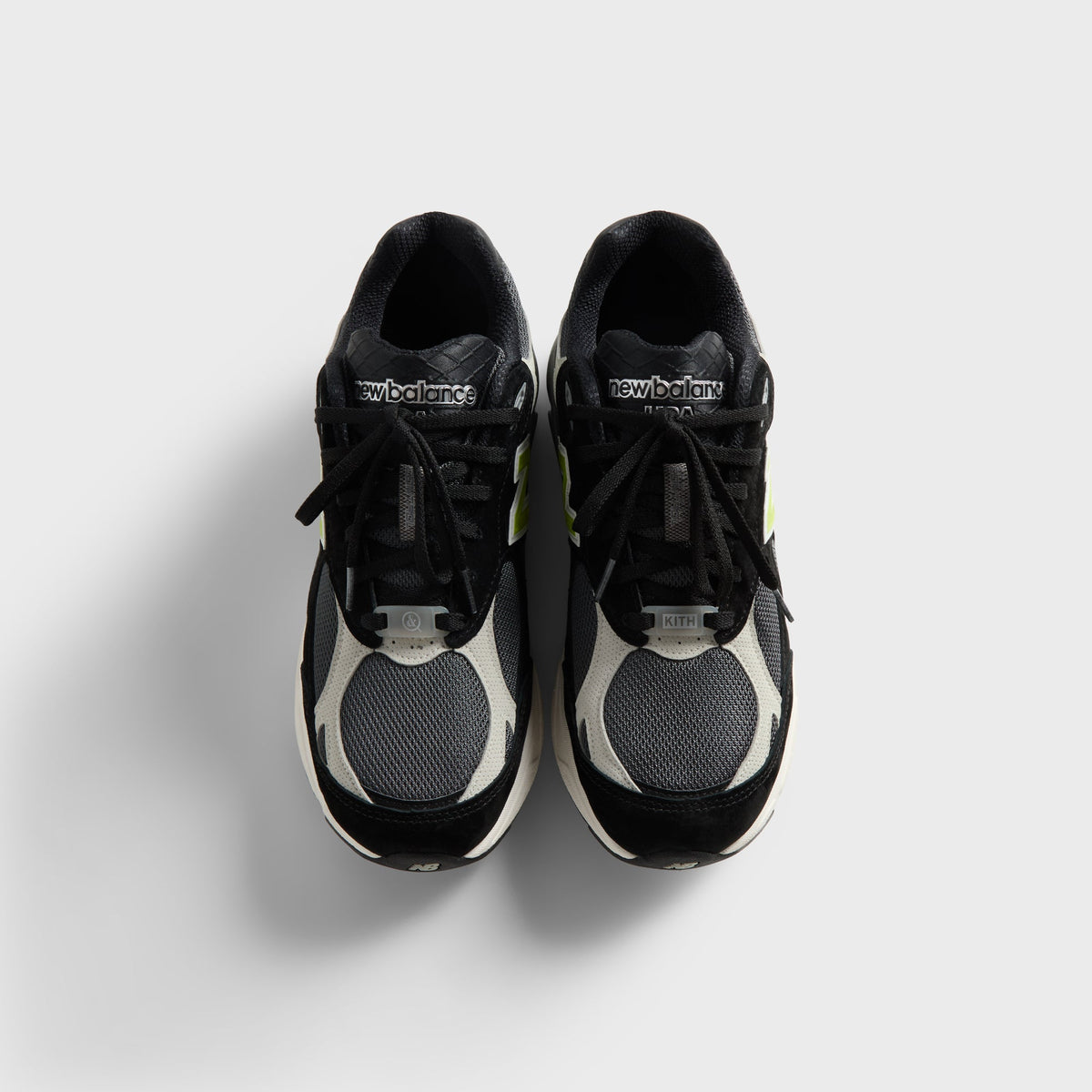 Kith, United Arrows & Sons, & New Balance Made in USA 990v3 - Black / Oyster Mushroom