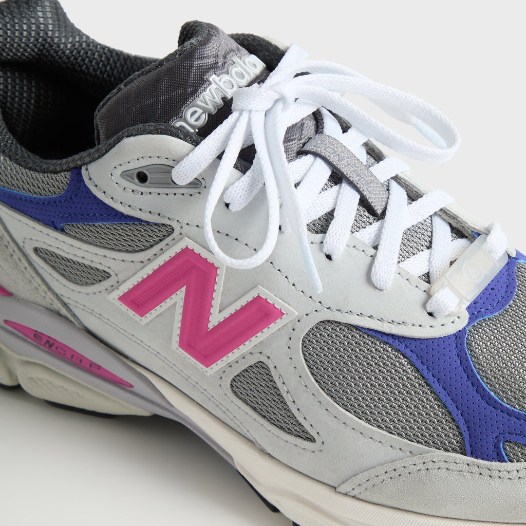 Kith, United Arrows & Sons, & New Balance Made in USA 990v3 - Oyster Mushroom / Liberty