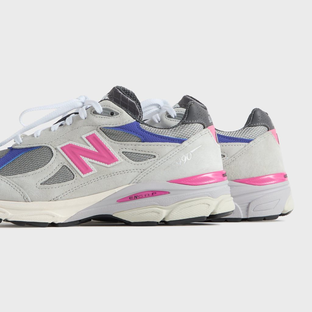Kith, United Arrows & Sons, & New Balance Made in USA 990v3 - Oyster Mushroom / Liberty