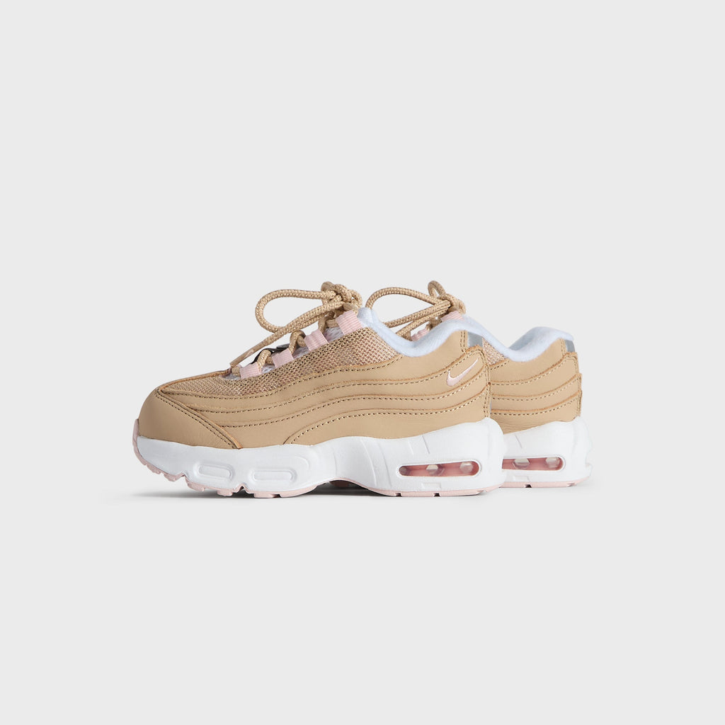 Kith Kids for Nike TD Air Max 95 "Linen" - Linen / Atmosphere / White
