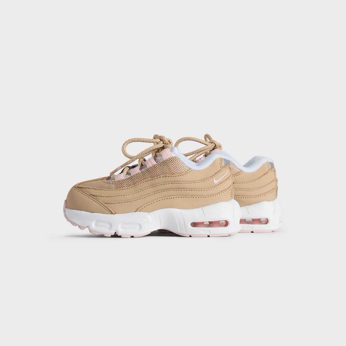 Kith Kids for Nike TD Air Max 95 "Linen" - Linen / Atmosphere / White