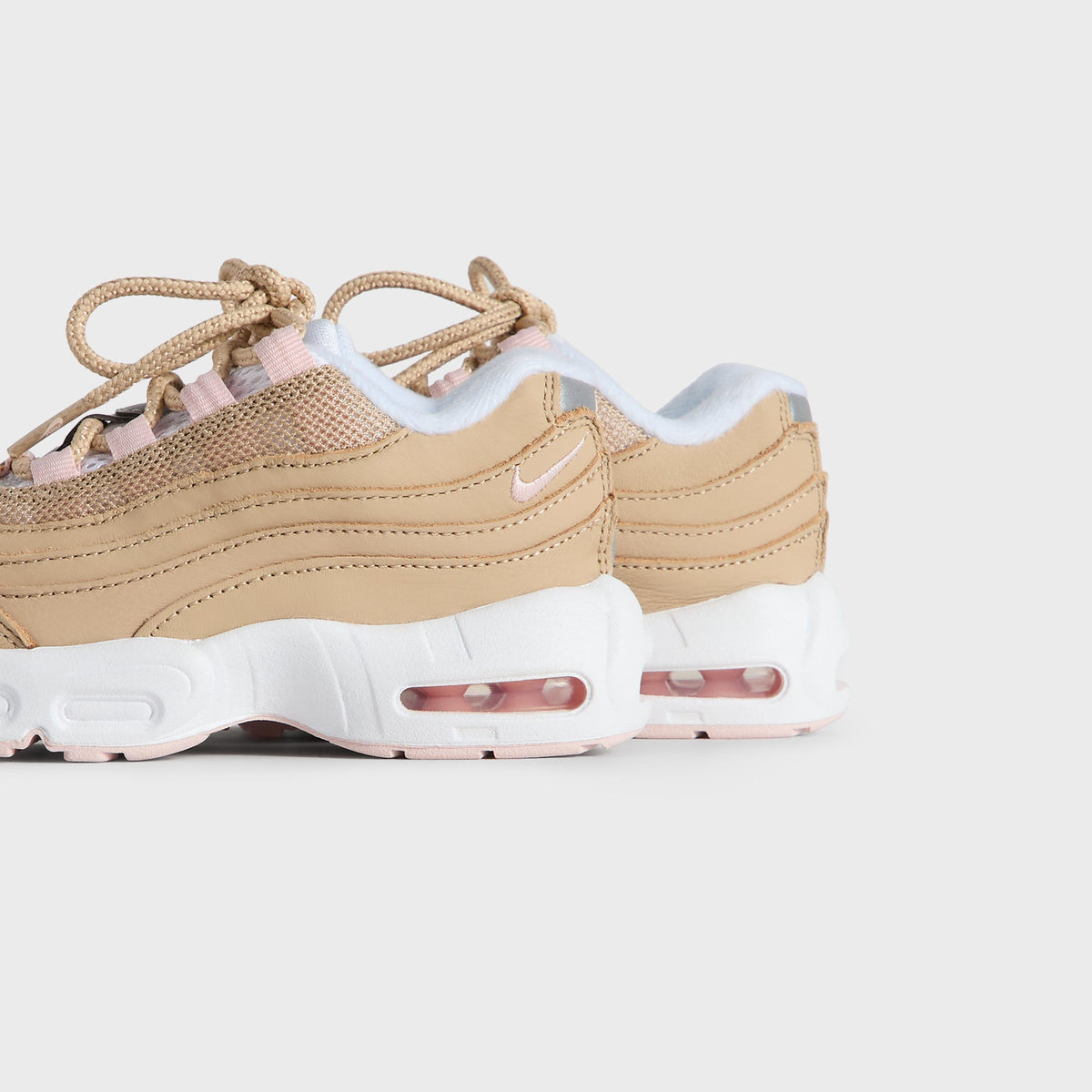 Kith Kids for Nike TD Air Max 95 "Linen" - Linen / Atmosphere / White