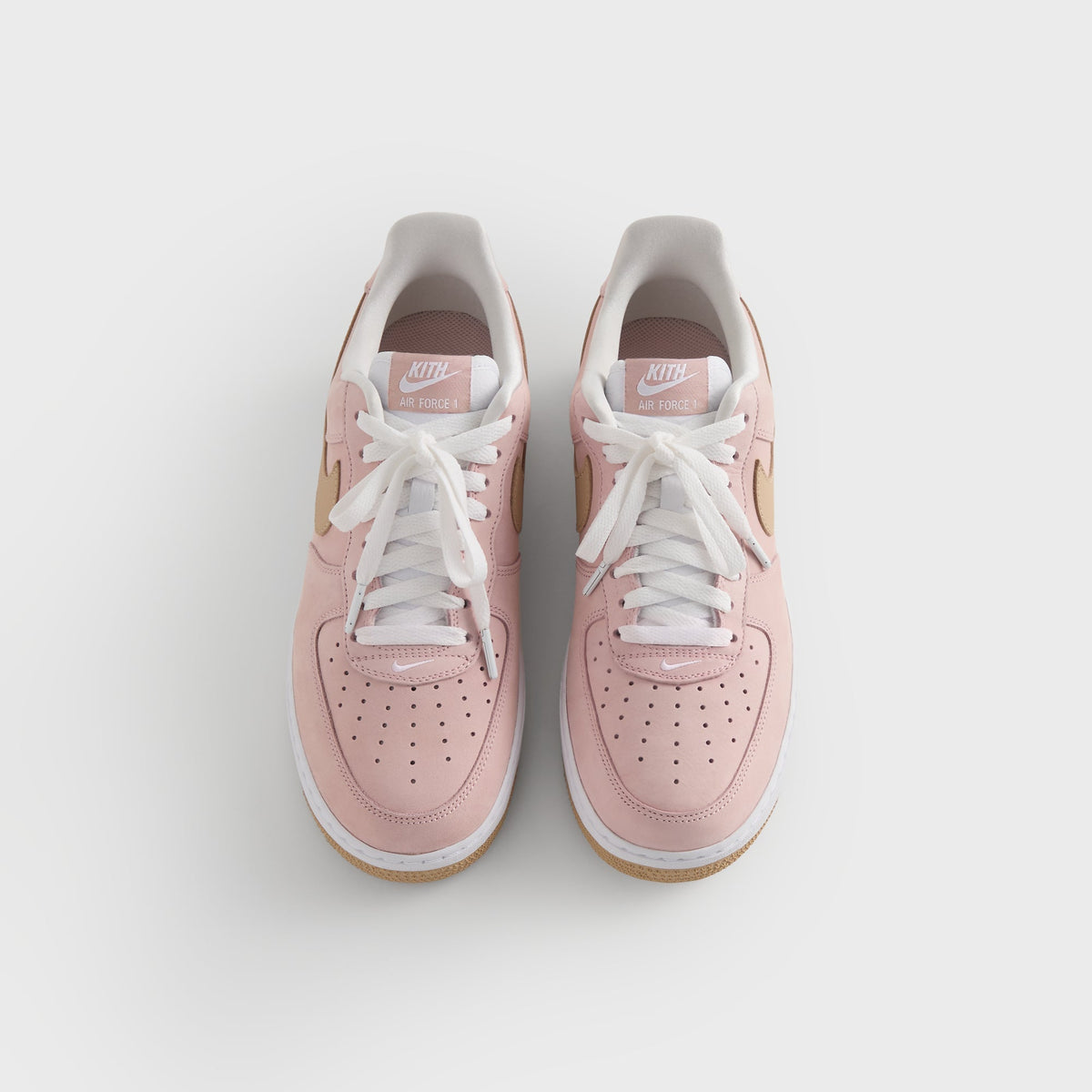 MADE-TO-ORDER | Kith for Nike Air Force 1 "Un-Linen" - Linen / Atmosphere / White - PH