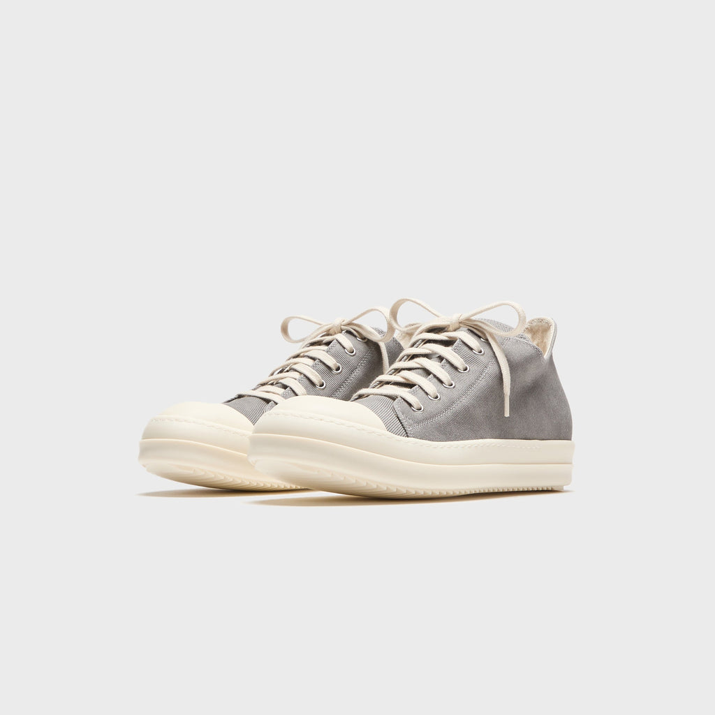 Rick Owens DRKSHDW Denim Low Sneakers - Dark Dust / Milk