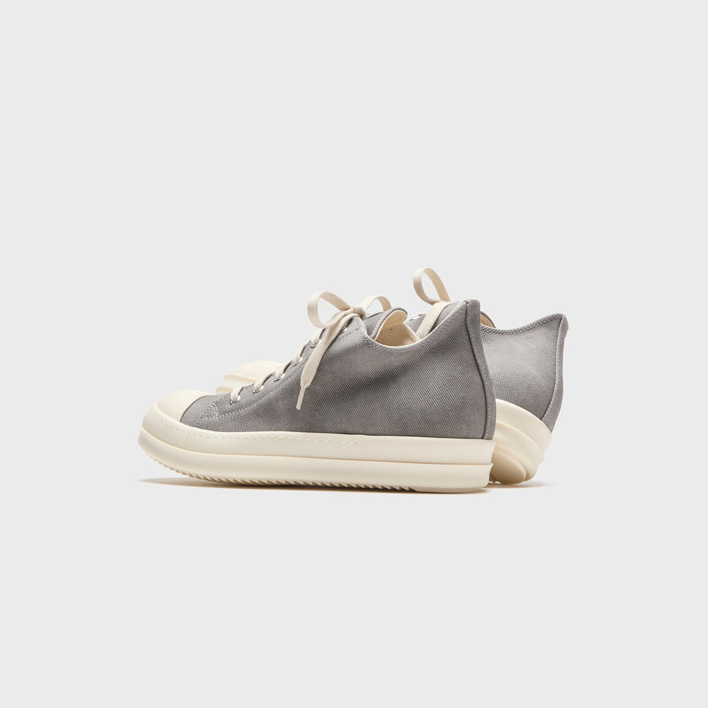 Rick Owens DRKSHDW Denim Low Sneakers - Dark Dust / Milk