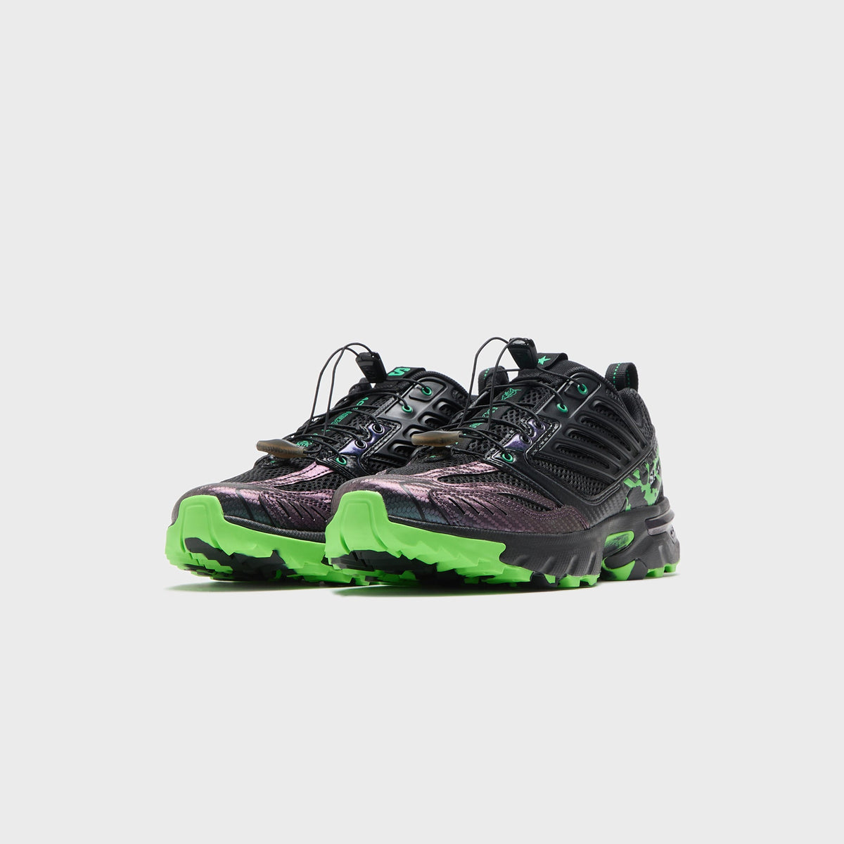 Salomon x Feid ACS NEXXT - Black / Bright Green / Green Gecko