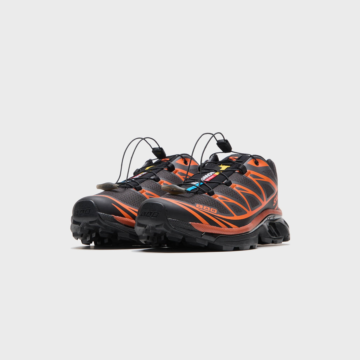 Salomon XT-6 - Asphalt / Black / Red Orange