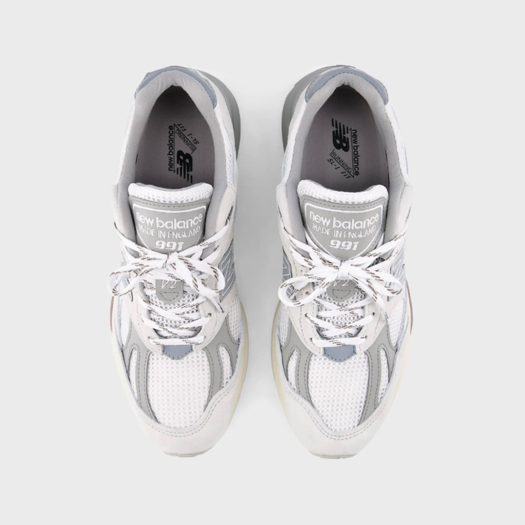 New Balance Made in UK 991V2 - Wind Chime / Brilliant White / Flint Gray