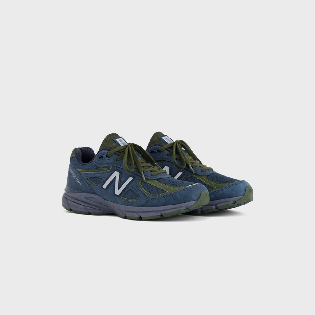 New Balance Made in USA 990v4 - NB Navy / Meteorite / Kombu