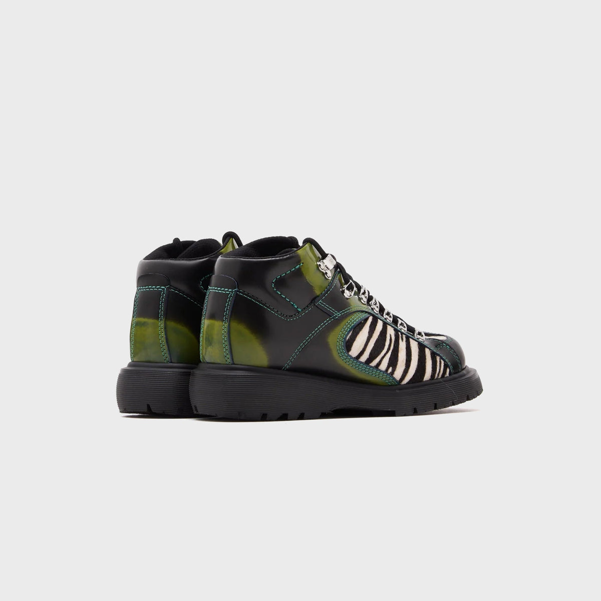 Dr. Martens x Brain Dead Wayborn Boot - Black / Olive / Zebra