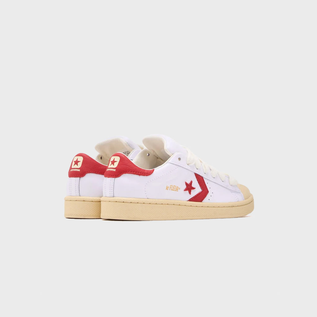 Converse x GOLF le FLEUR* 1908 Pro Leather - White / Molten Lava / Banana Crepe