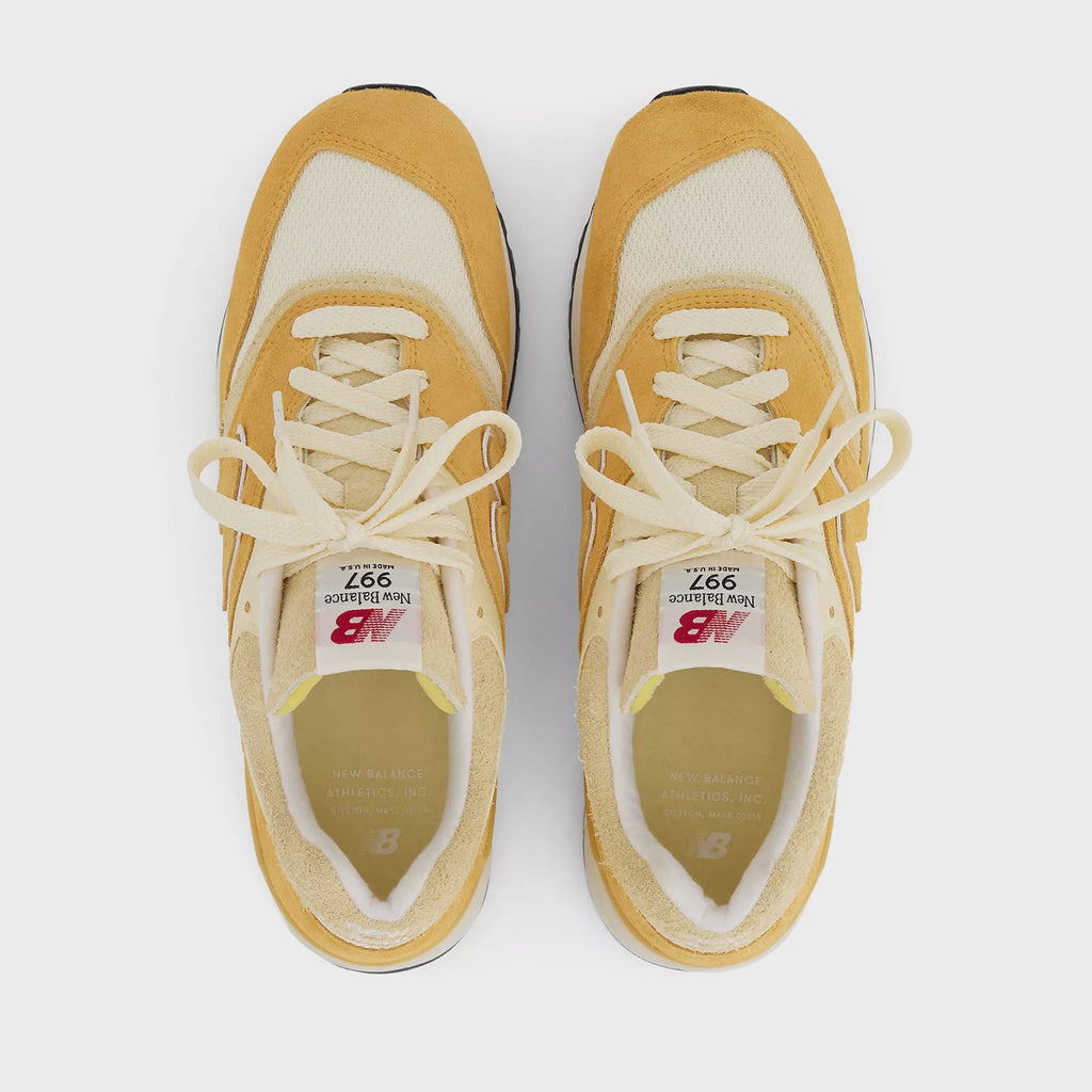 New Balance Made in USA 997 - Dried Apricot / Calcium / White