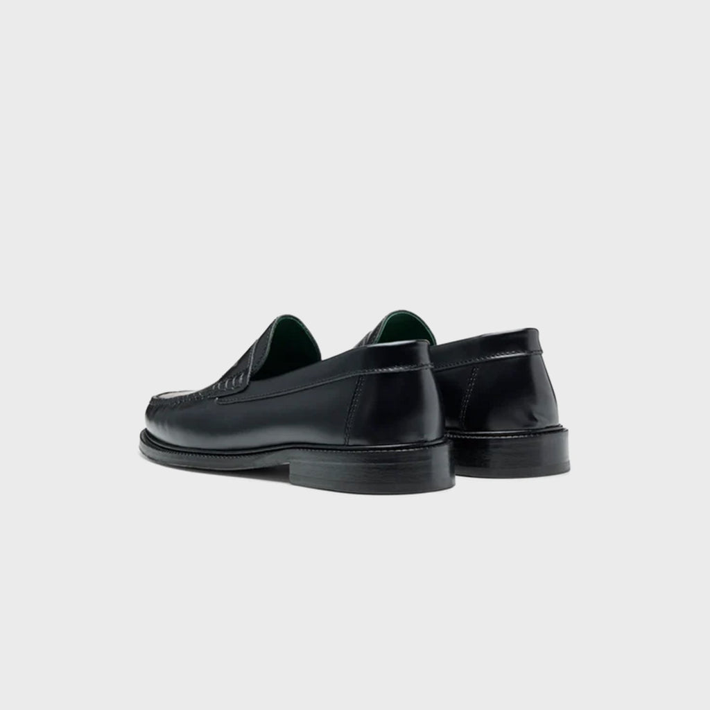 VINNY's Yardee Moccasin Loafer - Black